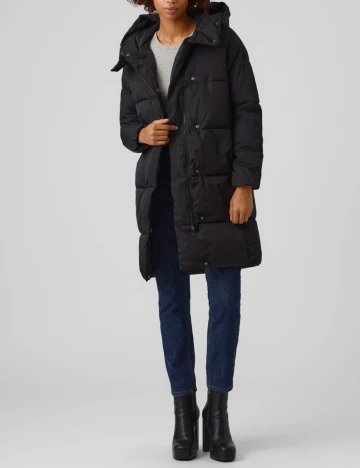 Geaca Vero Moda, negru, M Negru