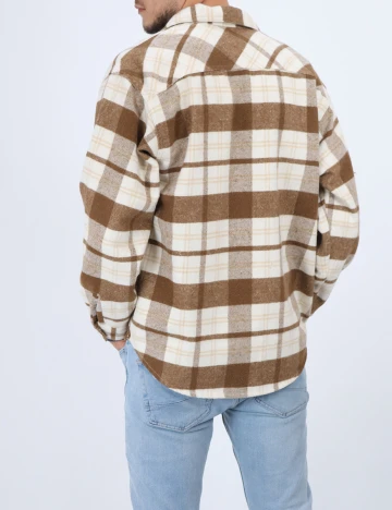 Jacheta Jack&Jones, crem/maro, S