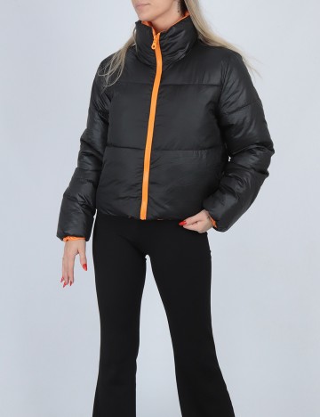 Geaca Reversibila Only, negru, M