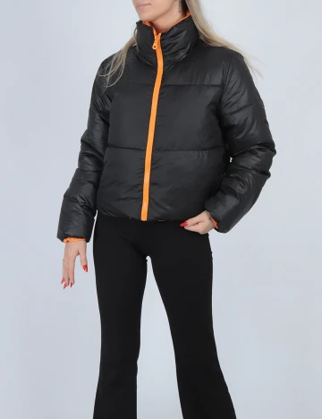 Geaca Reversibila Only, negru, M