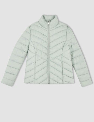 Geaca DeFacto, verde opalin, M