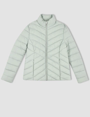 Geaca DeFacto, verde opalin, M