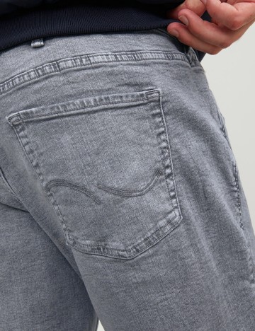 Blugi Jack&Jones Plus Size Men, gri