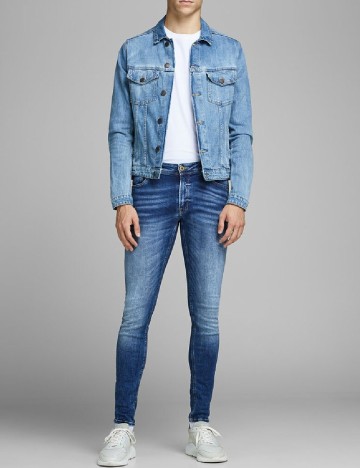 
						Blugi Jack&Jones, albastru