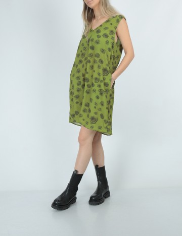 Rochie scurta Vero Moda, verde, M