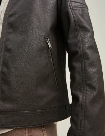 Jacheta Jack&Jones, maro inchis Maro