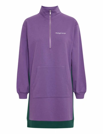 Rochie scurta TheJoggConcept, mov, XL