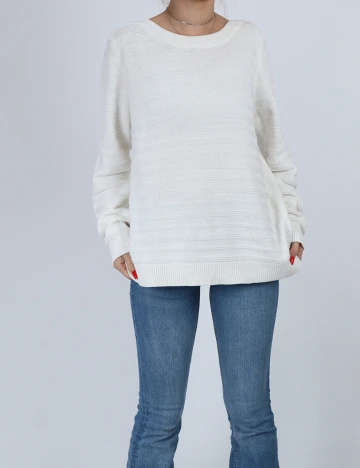 Bluza Fransa, alb, S