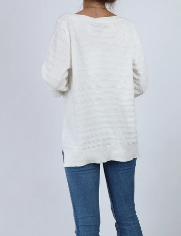 Bluza Fransa, alb, S