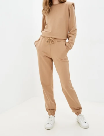 Bluza b.young, maro, S Maro