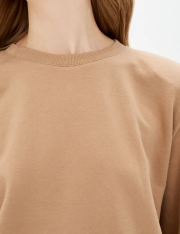 Bluza b.young, maro, S Maro