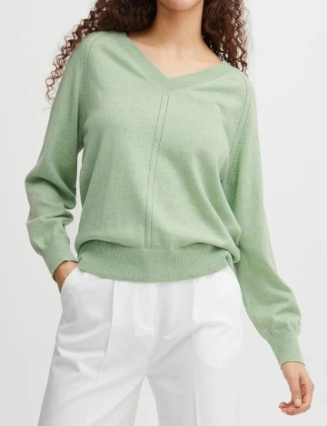 Bluza b.young, verde, S