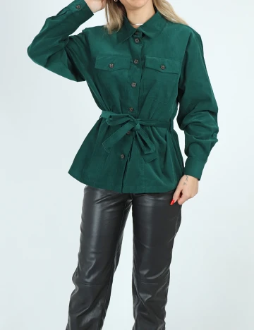 Camasa Ichi, verde, 36