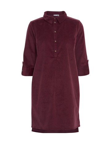 Rochie scurta Fransa, pruna, XS