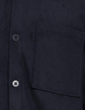 Jacheta !Solid, bleumarin, XXL