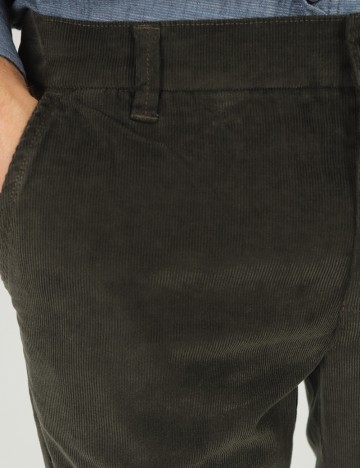 Pantaloni Only, verde inchis, W32