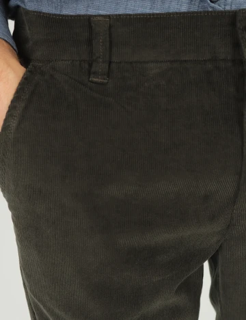 Pantaloni Only, verde inchis, W32