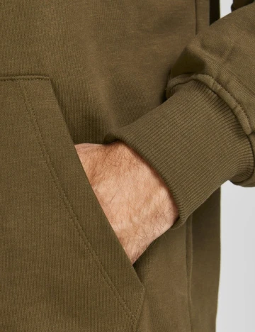 Hanorac Jack&Jones, kaki, XXL Verde