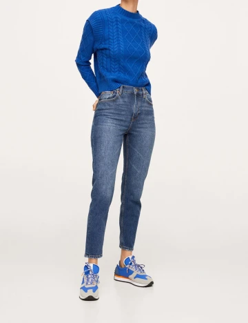 Blugi Mango, bleumarin