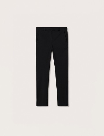 Pantaloni Mango, negru