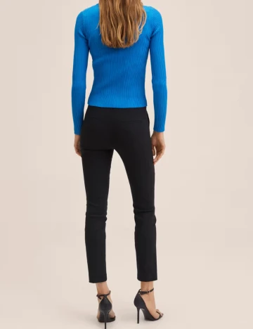Pantaloni Mango, negru