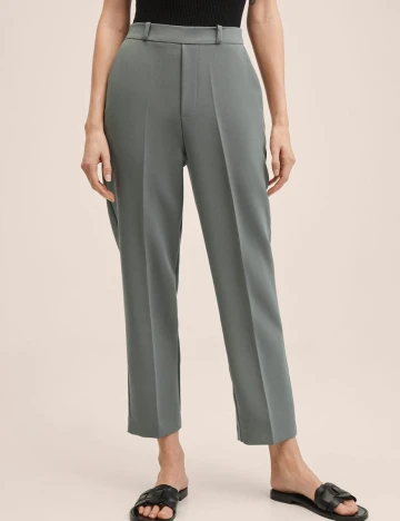 Pantaloni Mango, verde, XL Verde