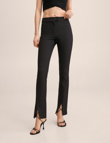 Pantaloni Mango, negru