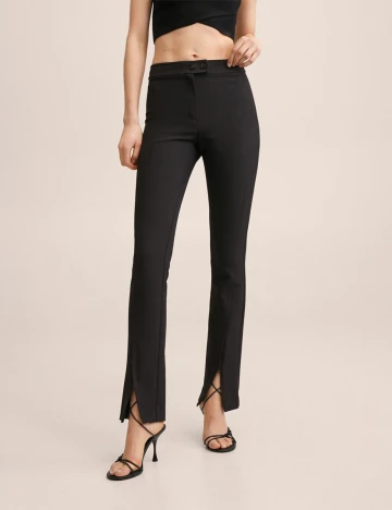 Pantaloni Mango, negru