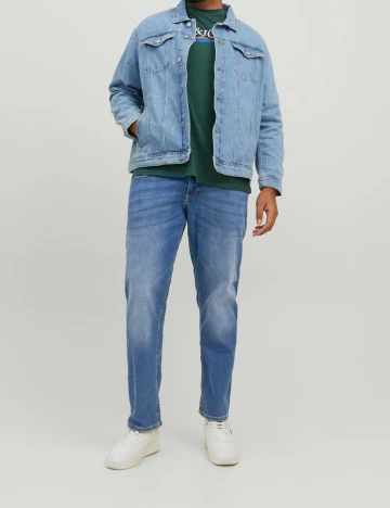 Blugi Jack&Jones Plus Size Men, albastru Albastru