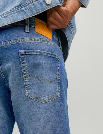 Blugi Jack&Jones Plus Size Men, albastru