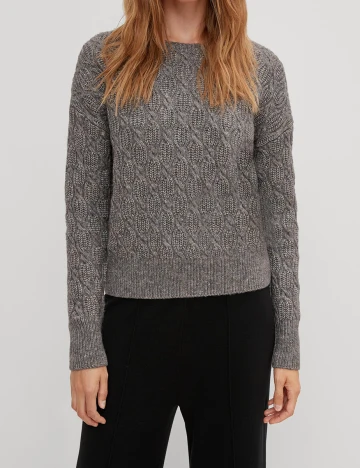 Pulover Comma, gri, S