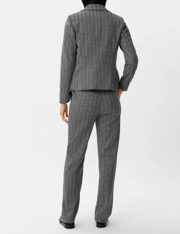 Sacou Comma, gri inchis