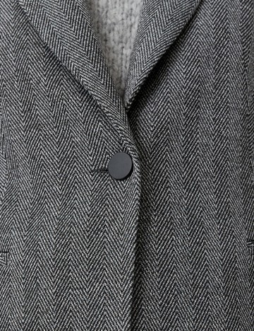 Sacou Comma, gri inchis