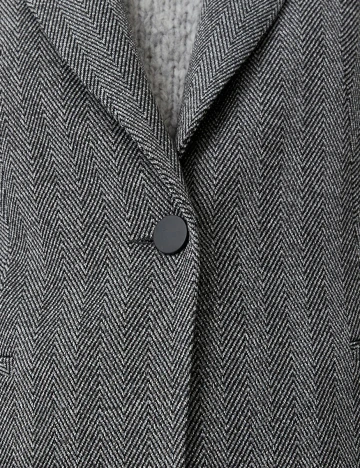 Sacou Comma, gri inchis