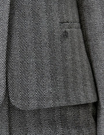 Sacou Comma, gri inchis