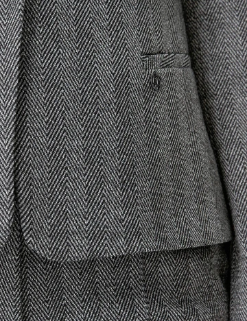 Sacou Comma, gri inchis