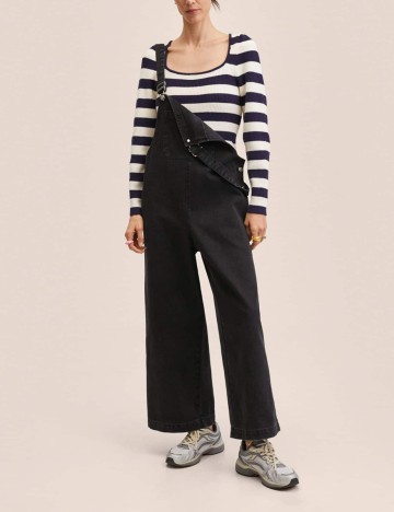 Salopeta Mango, negru