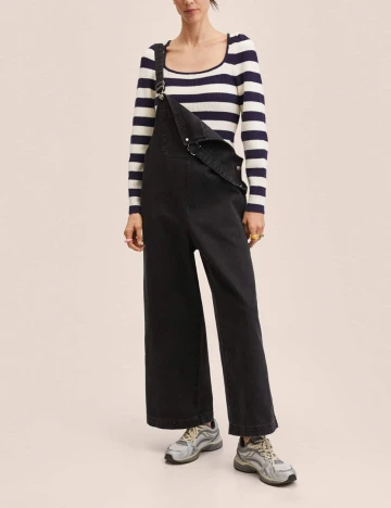 Salopeta Mango, negru