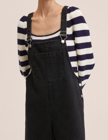 Salopeta Mango, negru