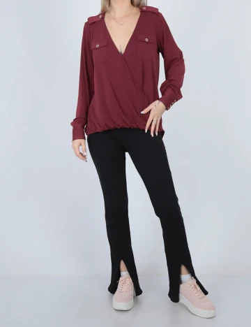Bluza Guess, visiniu Rosu