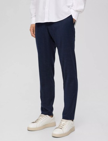 Pantaloni s.Oliver, bleumarin