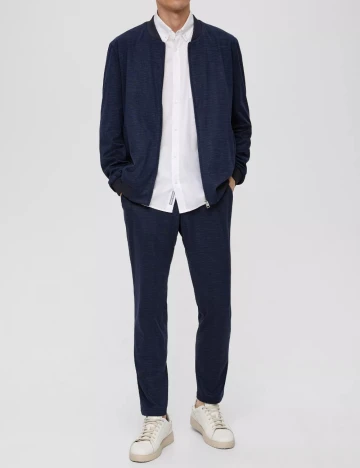 Pantaloni s.Oliver, bleumarin Albastru