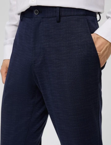 Pantaloni s.Oliver, bleumarin Albastru