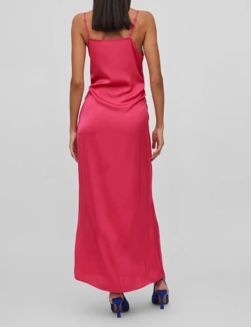 Rochie lunga Vila, roz