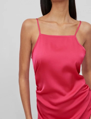 Rochie lunga Vila, roz