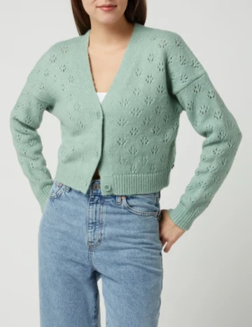 Cardigan Q/S, verde deschis Verde