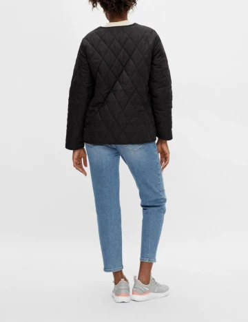 Geaca PIECES MATERNITY, negru Negru