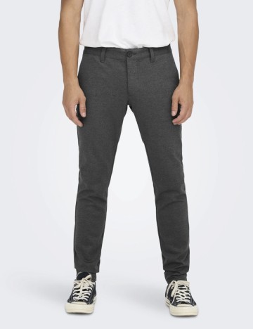 
						Pantaloni Only, gri