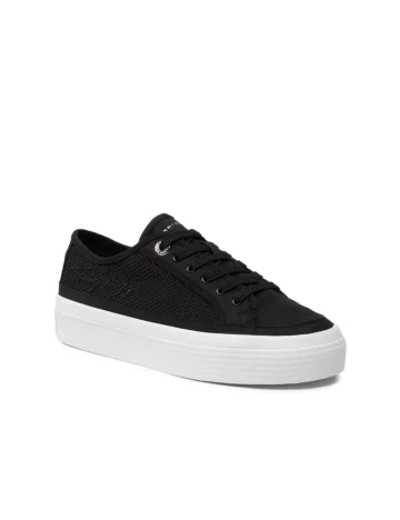Tenisi Tommy Hilfiger, negru Negru