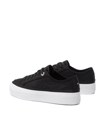 Tenisi Tommy Hilfiger, negru Negru